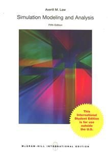 Simulation Modeling and Analysis 5/e