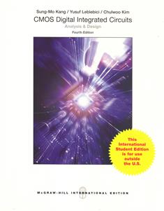 CMOS Digital Integrated Circuits Analysis and Design 4/e