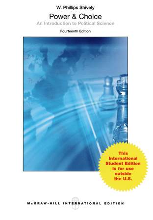 Power and Choice: An Introduction to Political Science 14/e