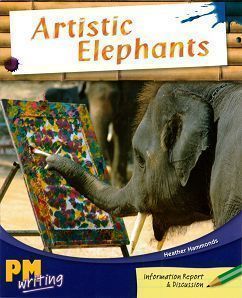 PM Writing 4 Emerald 25 Artistic Elephants
