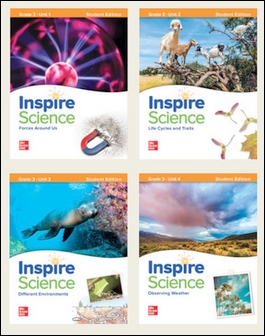 Inspire Science Student Edition: Grade 3 (Units 1-4)